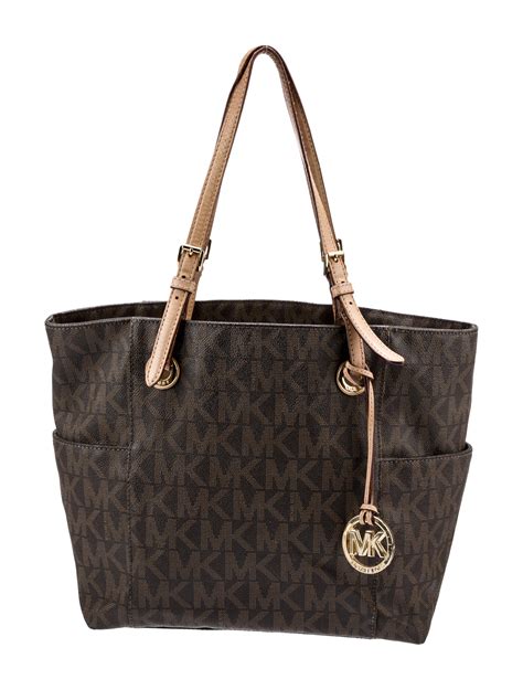 MICHAEL Michael Kors Coated Canvas Logo Tote Bag